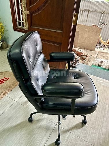 Ghế Xoay Văn Phòng cao cấp chất liệu da bò thật nhập khẩu Model MDRH01