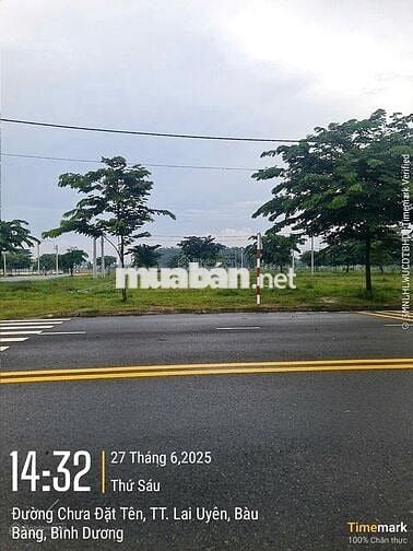 Bán đất nền thổ cư, 100m2 sổ hồng sẵn ngay trung tâm Bàu Bàng