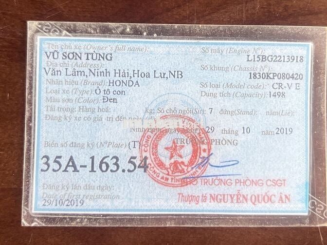 Honda CR V 2019 1.5E - 111000 km - Xe chất 1 Chủ