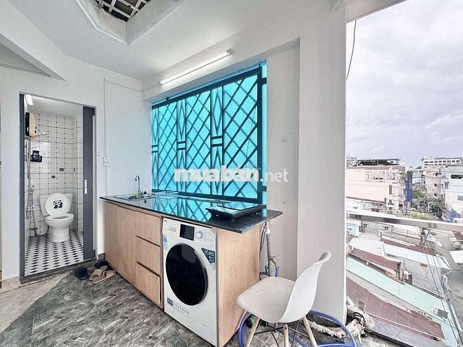 1PN-1WC-BAN CÔNG-TÁCH BẾP-FULL NỘI THẤT VIEW LANDMARK81 GẦN CẦU BÔNG