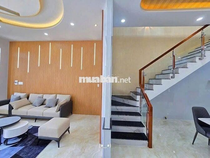 NHÀ LẦU SIÊU ĐẸP NGAY KDL BỬU LONG CÁCH BIÊN HOÀ 7P ĐI XE