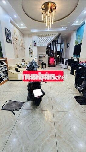 Nhà 4 tầng ngang 5.3m mặt tiền kinh doanh 10m. Đường Lê Văn Quới