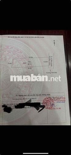 Đất Vườn Mặt Tiền Lê Minh Xuân 1000m2= 1,7tỷ