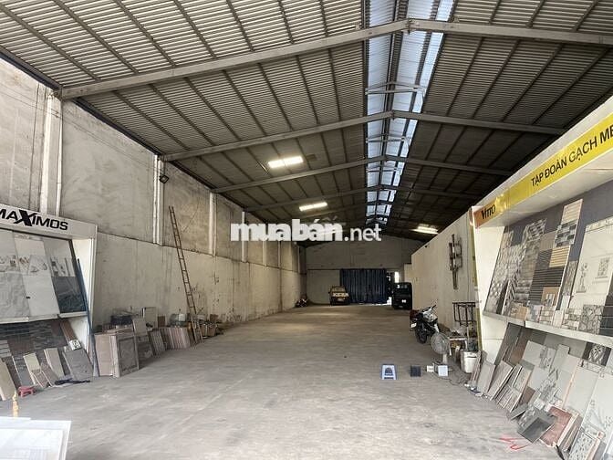 MẶT BẰNG XƯỞNG KINH DOANH 1.300M2 MẶT TIỀN LỚN DĨ AN CHO THUÊ
