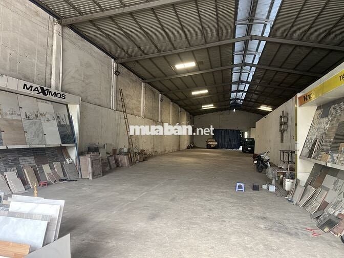 MẶT BẰNG XƯỞNG KINH DOANH 1.300M2 MẶT TIỀN LỚN DĨ AN CHO THUÊ