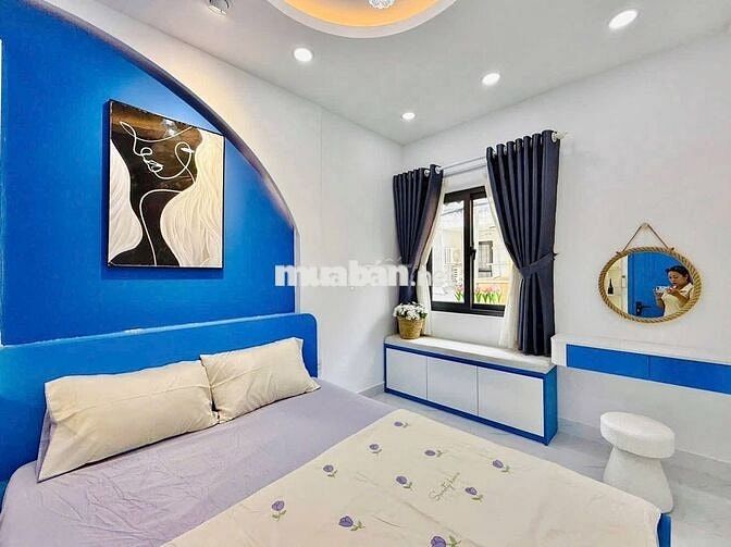 Hiếm có! Nhà đẹp Phó Đức Chính, P1, BT– 36m², hẻm ô tô, chỉ 4 tỷ!