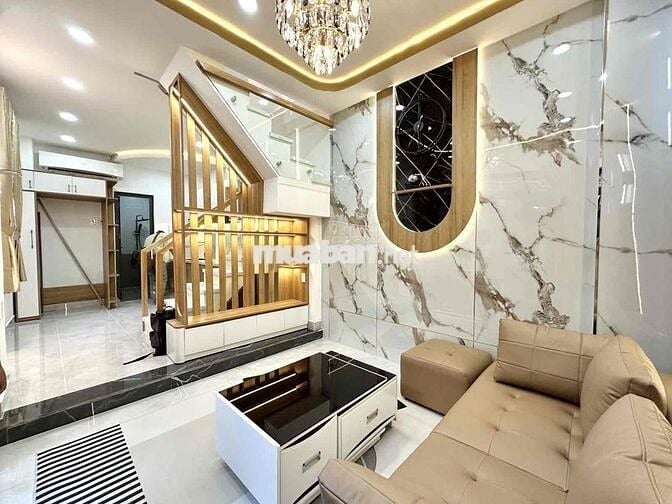 QUẬN 3 HOÀNG SA 30M2  4TẦNG NHÀ MỚI Ở NGAY H3GÁC THÔNG TẶNG NỘI THẤT.