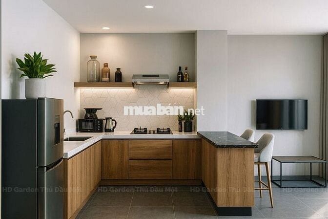 Căn hộ Dịch vụ Tiện Nghi 66m2 2PN tại Trung tâm Thủ Dầu Một