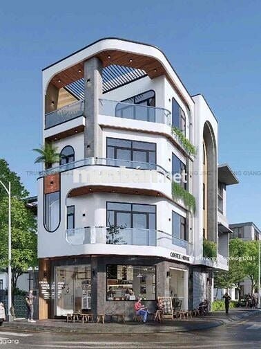 TOÀ NHÀ LÔ GÓC 2MẶT TIỀN, MỚI 100% , 8X20, 1TRỆT 4LẦU. CÓ THANG MÁY