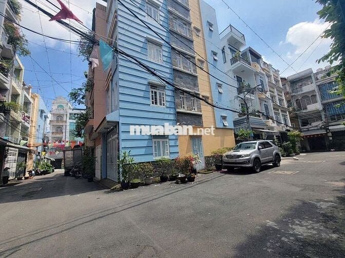Nhà Bán Hẻm Xe hơi Trần Huy Liệu Phú Nhuận 18m2 sàn 50m2