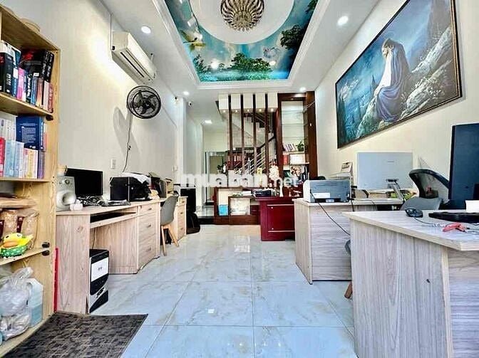 AN DƯƠNG VƯƠNG Ô TÔ 16 CHỖ NGỦ NHÀ 50M2 SỔ ĐẸP KHÔNG LỘ GIỚI ĐƯỜNG 8M