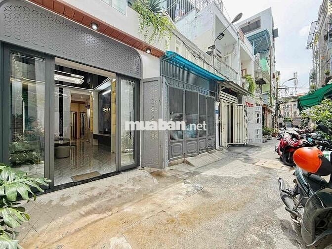 Bán nhà khu VIP Lê Văn Thọ, hẻm xe hơi, full nội thất, giá 5,48 tỷ