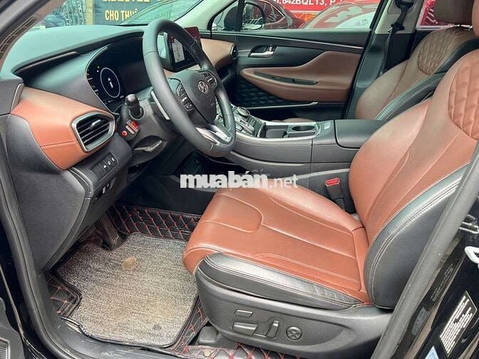 Hyundai Santafe 2021 Premium 2.2D,máy dầu,màu đen