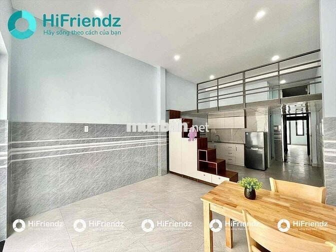 KHAI TRƯƠNG PHÒNG GÁC RỘNG 40M2 Ở ĐƯỢC 4 NGƯỜI GẦN ĐH VĂN HIẾN - CMT8