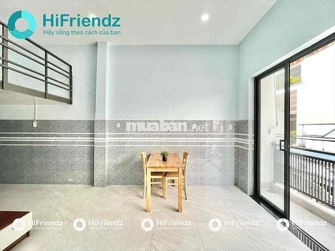 KHAI TRƯƠNG PHÒNG GÁC RỘNG 40M2 Ở ĐƯỢC 4 NGƯỜI GẦN ĐH VĂN HIẾN - CMT8