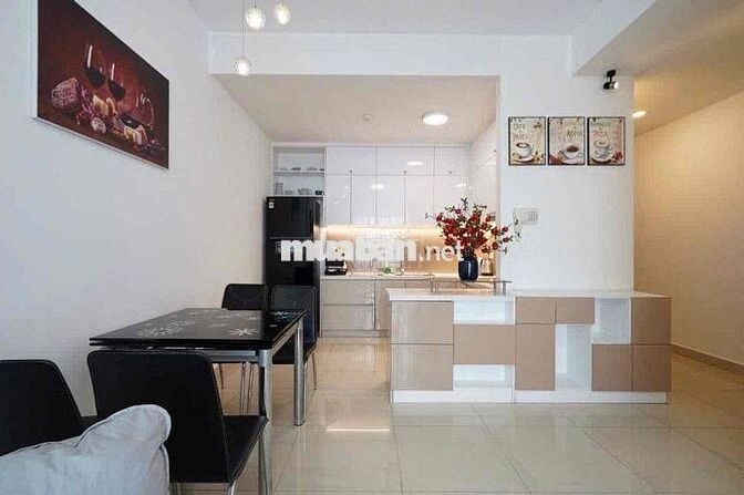 Cho thuê căn hộ ĐẸP 2PN.2WC y hình tiện nghi Golden Mansion