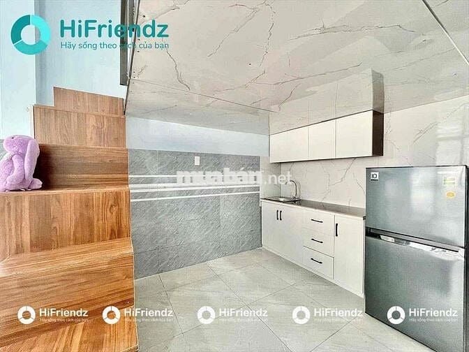 KHAI TRƯƠNG PHÒNG GÁC RỘNG 40M2 Ở ĐƯỢC 4 NGƯỜI GẦN ĐH VĂN HIẾN - CMT8