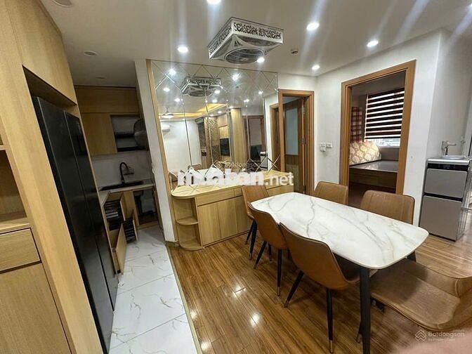 Cho thuê CC UDIC 122 Vĩnh Tuy 2PN - 68m², 12tr/tháng, full đồ