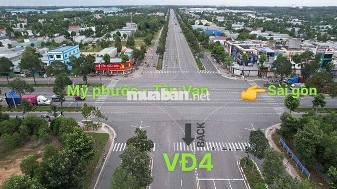 bán đất mặt tiền Vành đai 4 sổ sẵn, P Thới Hoà - Tp HCM