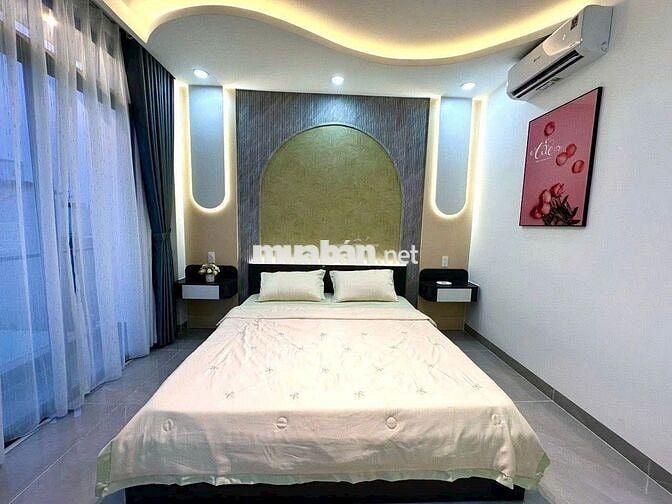 Bán nhà 4 lầu,Khu Đồng bộ đường ô tô thông -TX25,Q12. Giá : 6,95 tỷ
