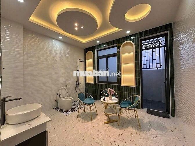 Bán nhà 4 lầu,Khu Đồng bộ đường ô tô thông -TX25,Q12. Giá : 6,95 tỷ