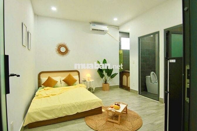 CHO THUÊ CĂN HỘ STUDIO FULL NT NGAY CV VĂN HOÁ GÒ VẤP, CHỢ AN NHƠN