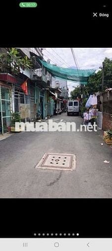 Cần cho thuê nhà P. TTN Q12 .DT 5x13,5 1 trệt 1 lầu 2PN 2WS hẽm xe hơi