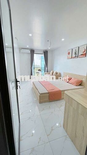 Khai trương CCMN 1n1k 40m2 Full nội thất, ban công tại Mễ Trì Hạ