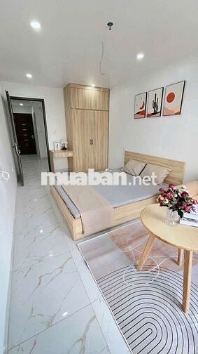 Khai trương CCMN 1n1k 40m2 Full nội thất, ban công tại Mễ Trì Hạ