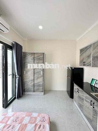 ‼️CĂN STUDIO BAN CÔNG SIÊU TO FULL NỘI THẤT - THANG MÁY LÊ VĂN SỸ‼️