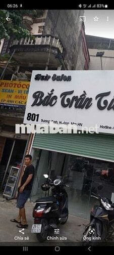 Cho Thuê Mặt bằng kinh doanh 100m2  Số 801- Trương Định