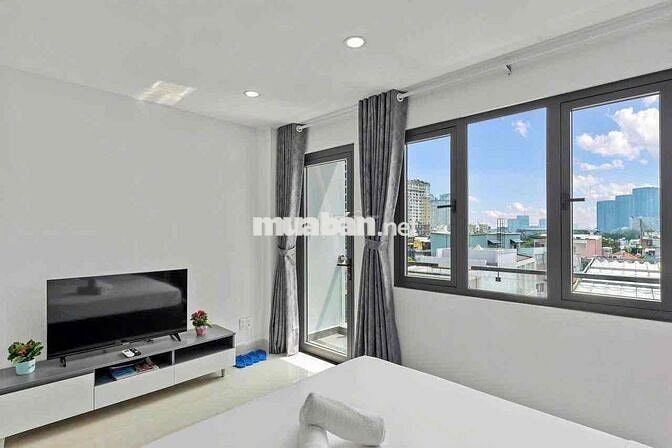 Studio bancol ngay Thoại Ngọc Hầu - Thạch Lam bancol full nội thất