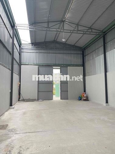 cho thuê kho xưởng ngang 8dài45m