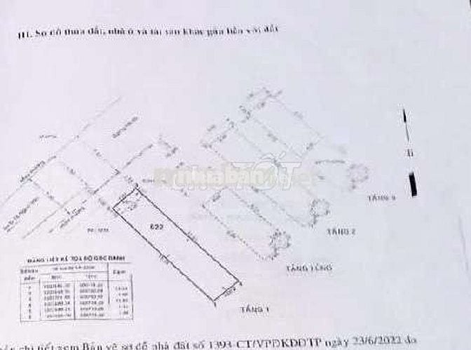 Mặt tiền 6m thạnh xuân 24 quận 12 nhà 4T 80m2 ,5pn giá 6 tỷ
