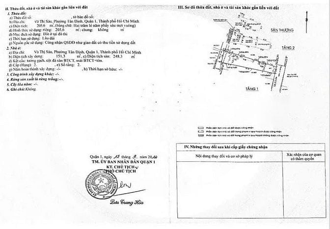 Bán gấp nhà Võ Thị Sáu, Tân Định, 205,6m², giá tốt nhất khu vực