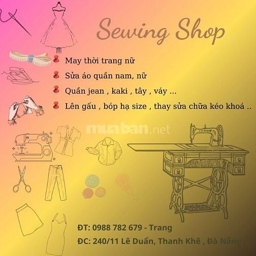 Đà Nẵng - Sửa áo quần thời trang nam nữ 