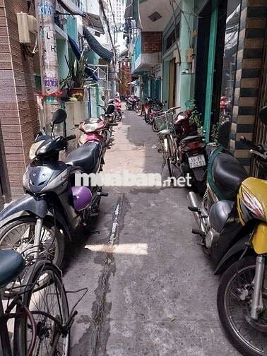 NGAY CHỢ BÌNH TÂY - NHÀ QUẬN 6 - HẺM 3 GÁC - 3 TẦNG - CHỈ 1  TỶ 350