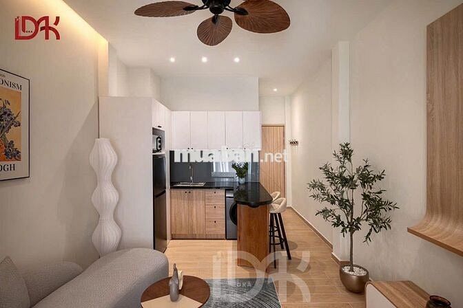 Căn hộ full nội thất 1PN ban công thoáng thoáng Sư Vạn Hạnh Quận 10