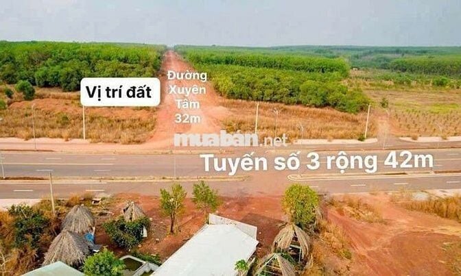 Bán gấp mặt tiền Xuyên Tâm cạnh KCN Becamex
