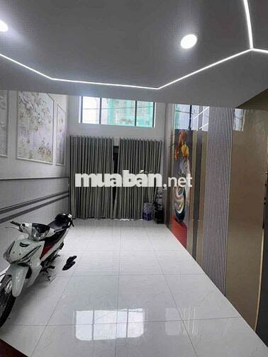 NHÀ 1 LỮNG 3 LẦU- HẺM 6M THÔNG