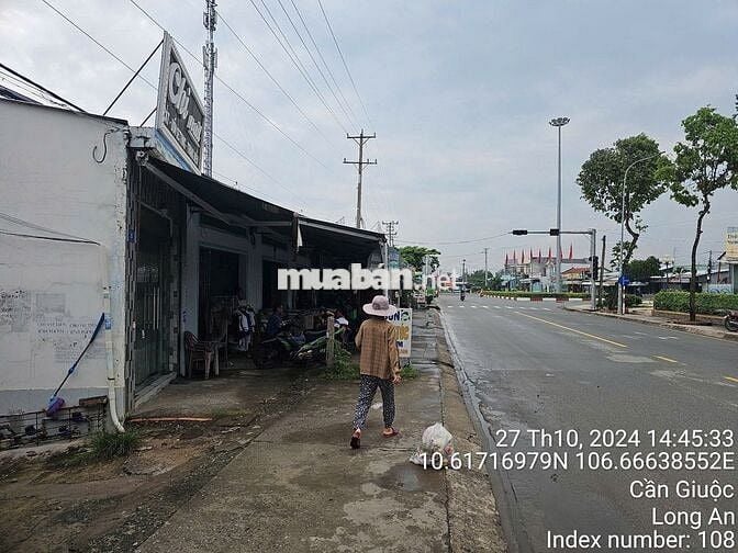 Mặt Bằng Kinh Doanh đối diện CV Nguyễn Thái Bình Cần Giuộc Long An