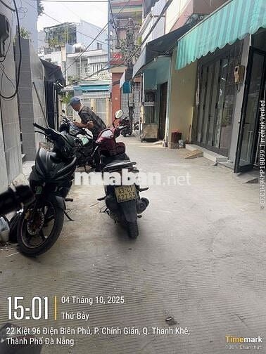 Nhà bán 2,5 tầng otoo 4m Điện Biên Phủ