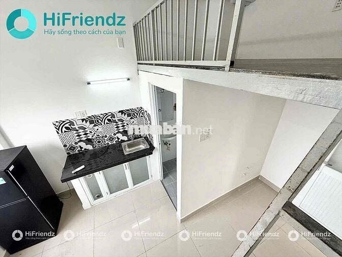 CHO THUÊ PHÒNG CÓ GÁC THOÁNG CỬA SỔ TRỜI FULL NỘI THẤT GẦN ĐH VLU, IUH