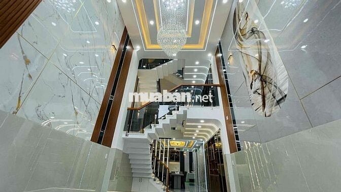 Cần bán gấp đường Ô TÔ, Trung Mỹ Tây, Quận 12, nhà 5 tầng mới siêu re