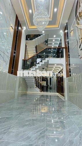 Cần bán gấp đường Ô TÔ, Trung Mỹ Tây, Quận 12, nhà 5 tầng mới siêu re