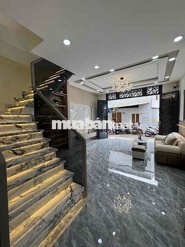 NHÀ ĐẸP NHƯ TRANH 3 TẦNG - NỘI THẤT CAO CẤP - ĐƯỜNG THÔNG XE TẢI HƠN 5