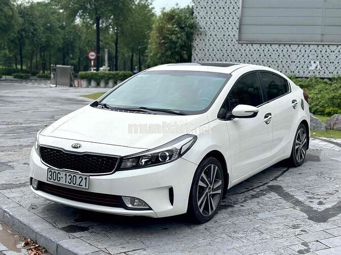 Kia Cerato 2018 1.6 AT Trắng Siêu Chất