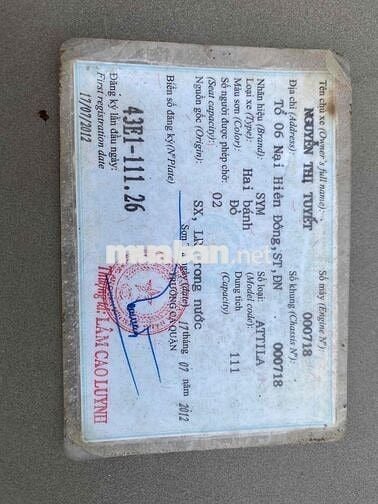 Xe đang sử dụng. moại chức năng đều sử dụng tốt
