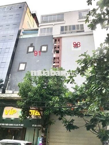 BÁN KHÁCH SẠN ĐC: 91 TRẦN THIỆN CHÁNH, P12, Q10: 7×16M 5T HĐT 90 TRIỆU