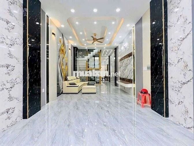 Nhà phố 3Lầu có thang máy 4x17M Lê Văn Khương/->100m đg nhựa thông